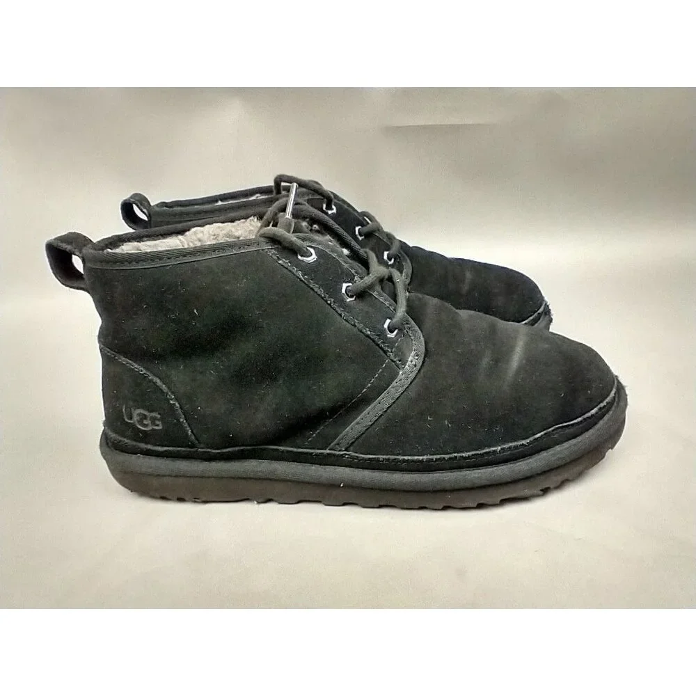 UGG Neumel Casual Classic Suede‎ Ankle Chukka Boots Men’s Size 11 Black